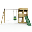 ClassicPlay Premium Klettergerüst Everglades mit Doppelschaukel und Rutsche
