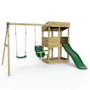 ClassicPlay Premium Klettergerüst Everglades mit Doppelschaukel und Rutsche