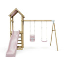 ClassicPlay Spielturm Rainier mit Doppelschaukel und Rutsche